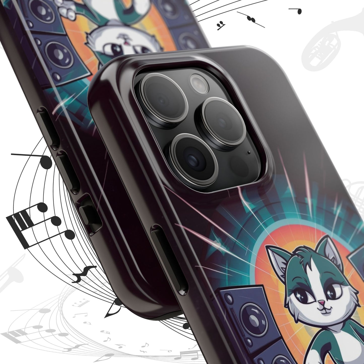 Beat Box Wireless Charging Support Tough Case