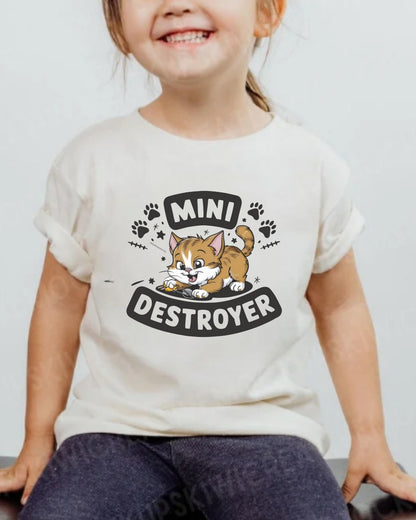 Mini Destroyer Toddler Cotton T-Shirt
