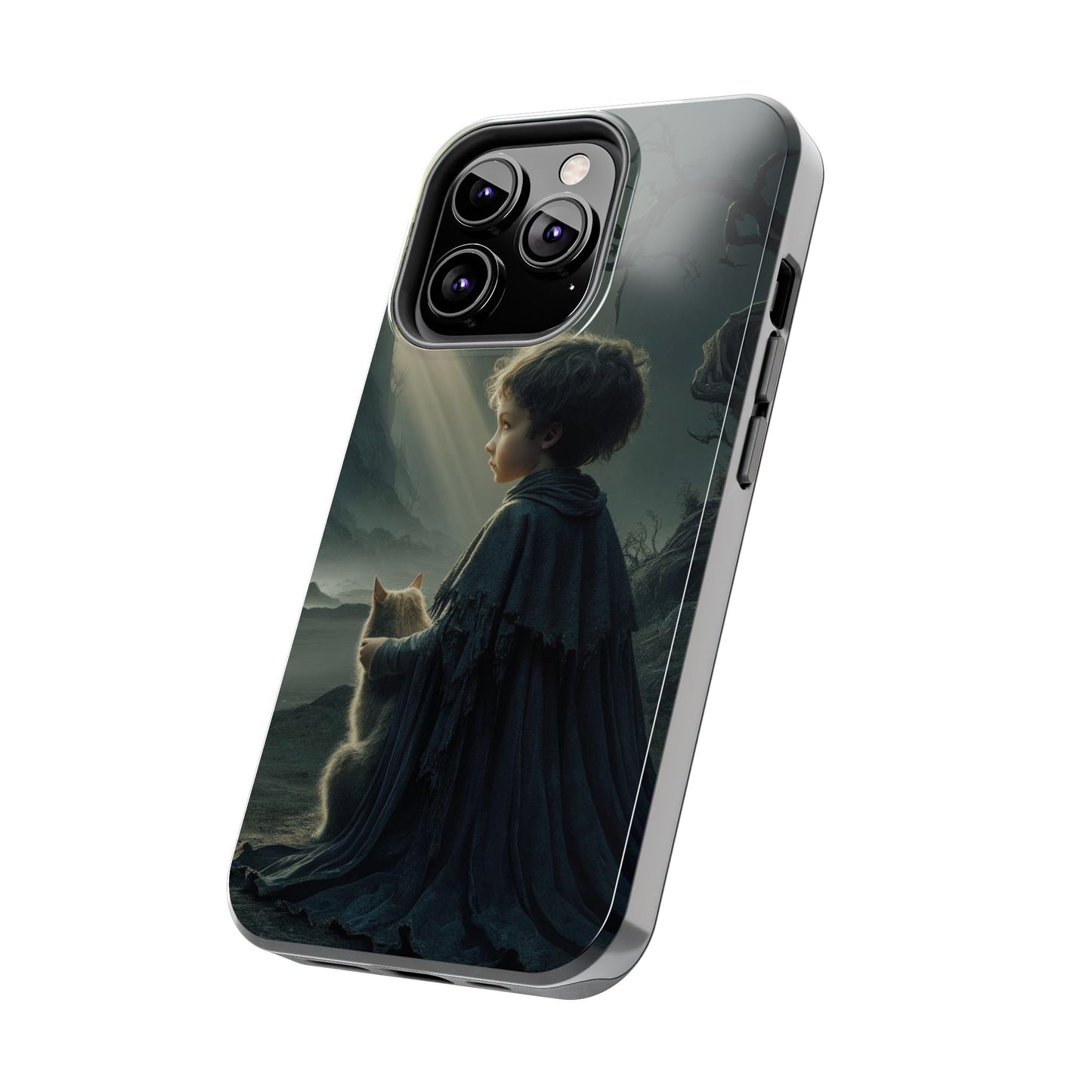 Meowtime Mate Wireless Charging Support Tough Case.
