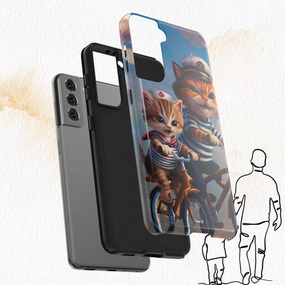 Nine Lives Wireless Charging Support Tough Case