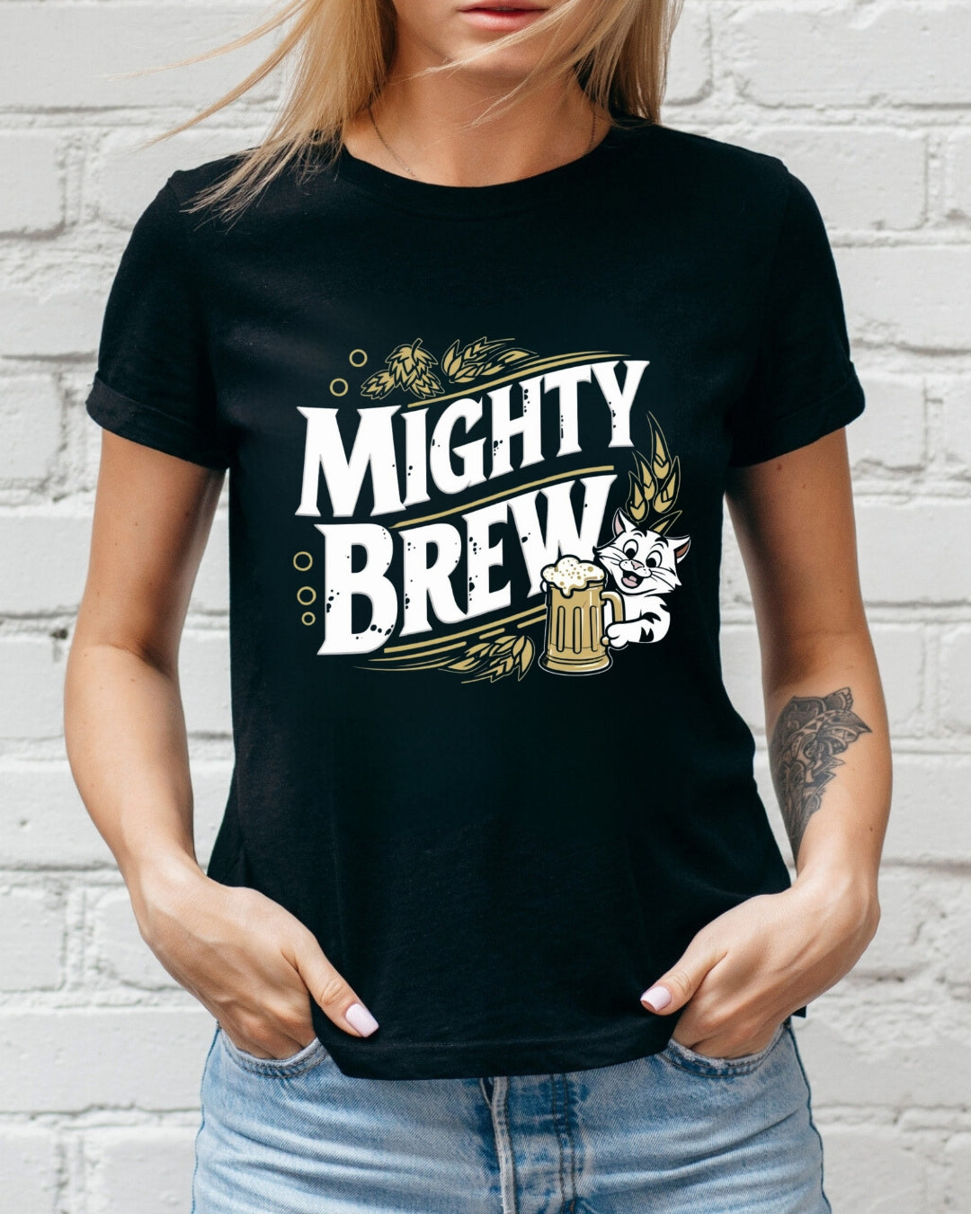 Mighty Brew Cotton Tshirt