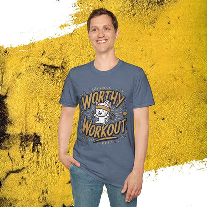 Worthy Workout Cotton Men Tee
