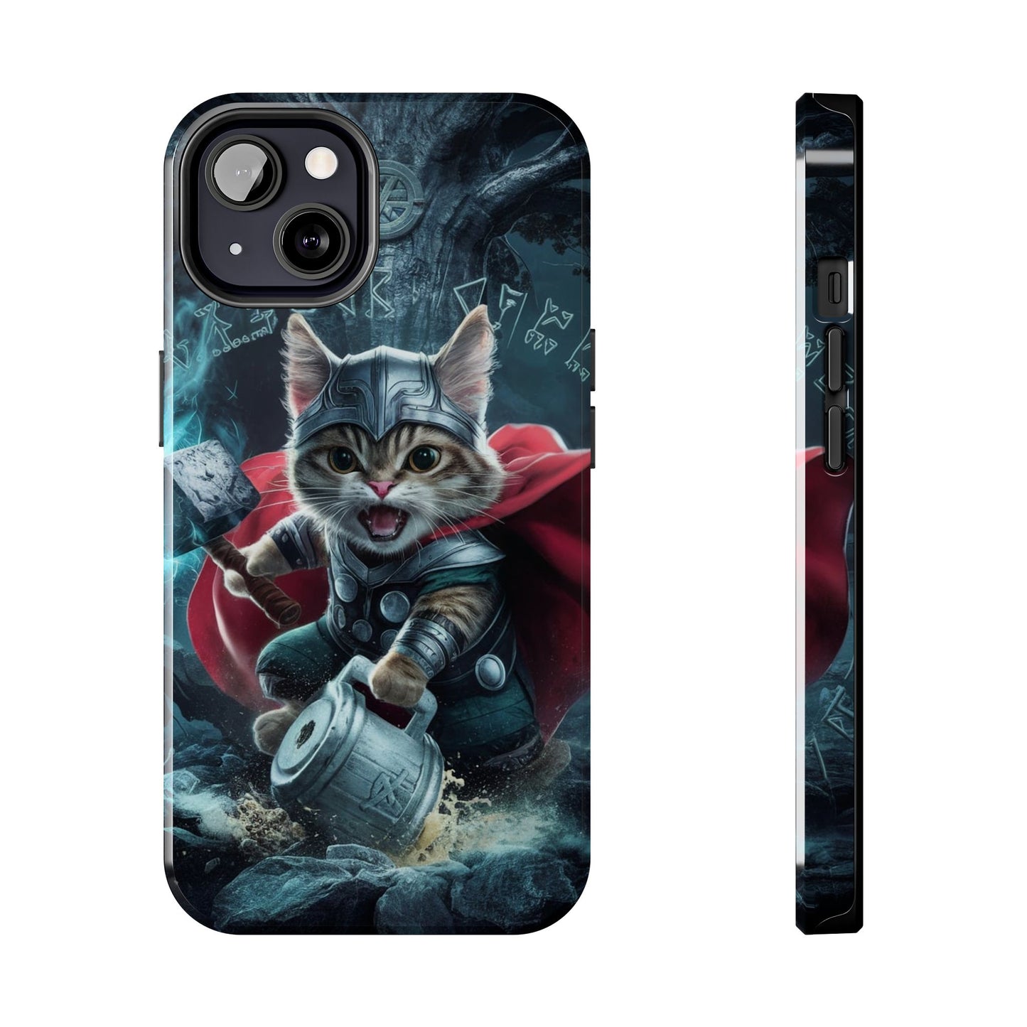 Meow Mjolnir Wireless Charging Support Tough Case