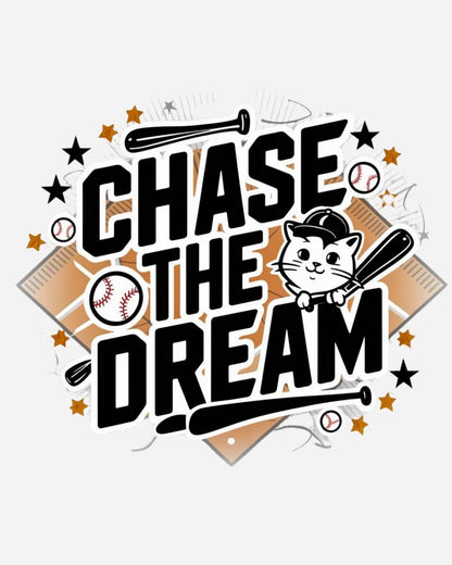 Chase The Dream Heavy Unisex Cotton Crewneck Sweatshirt
