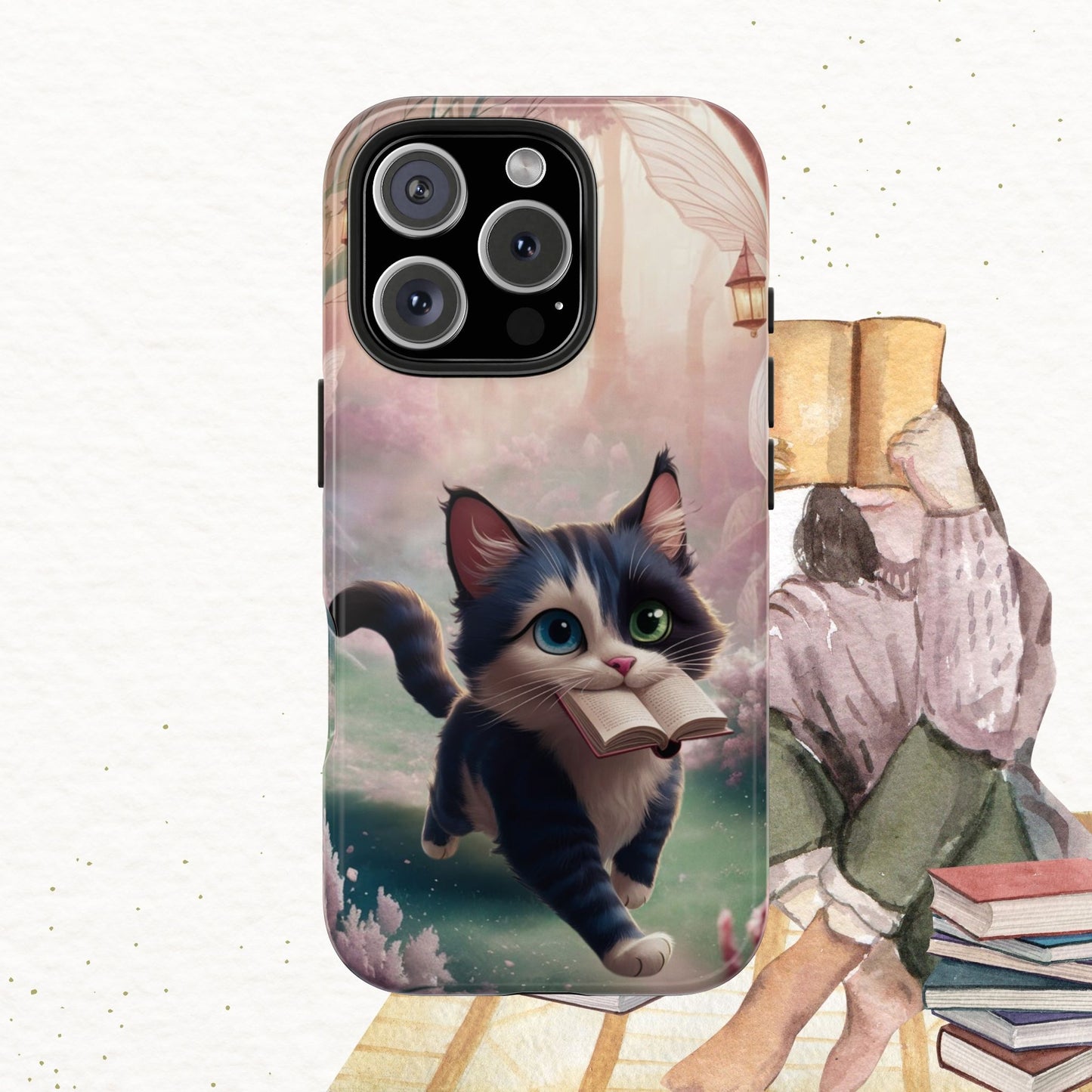 Pensieve Protector Wireless Charging Support Tough Case