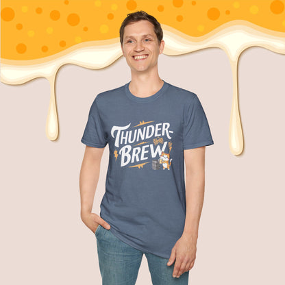 Thunder Brew Cotton Men Tshirt