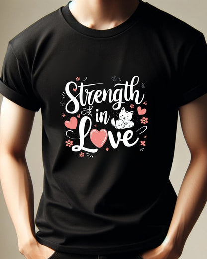 Strength In Love Cotton Tees