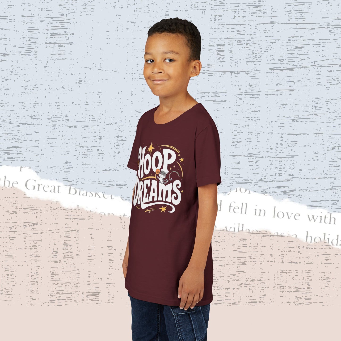 Hoop Dreams Youth Heavy Cotton T-Shirt