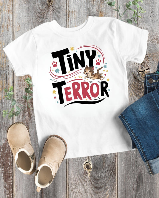 Tiny Terror Toddler Cotton T-Shirts