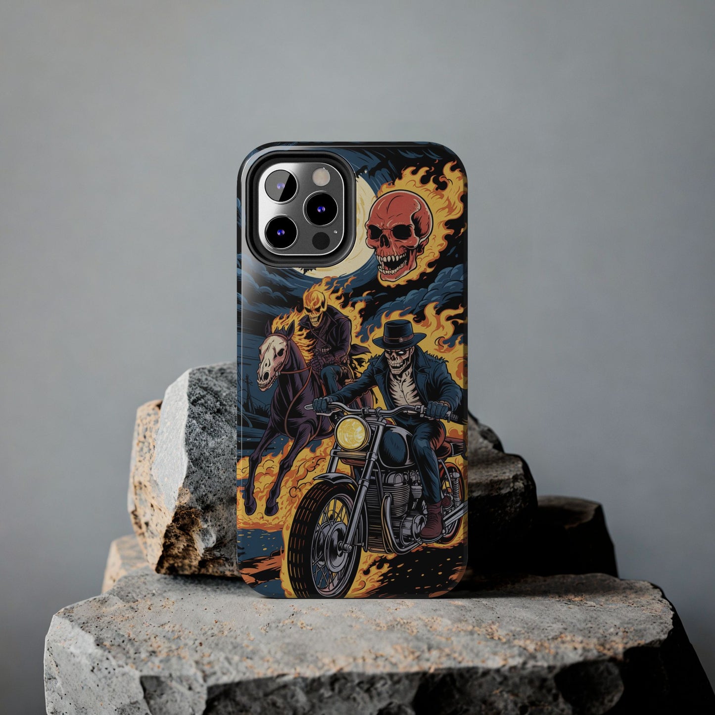 Ghost Rider Wireless Charging Support Tough Case