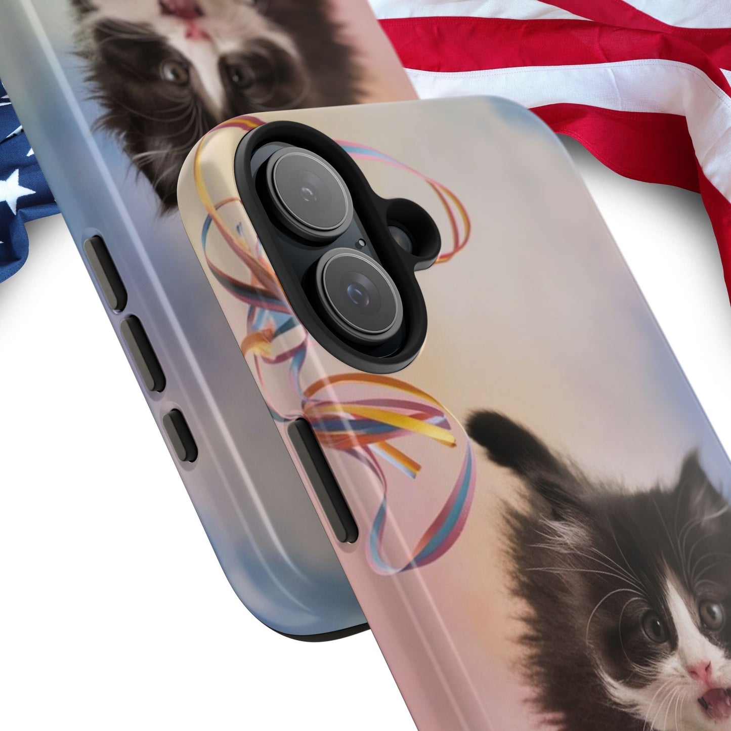 Meowjesty Wireless Charging Support Tough Case