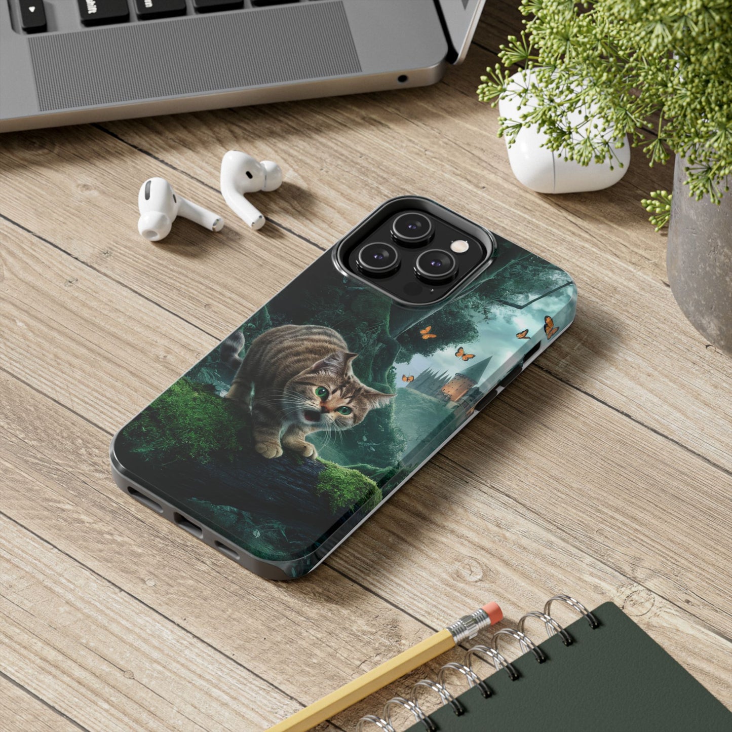 Climby Wireless Charging Support Tough Case.
