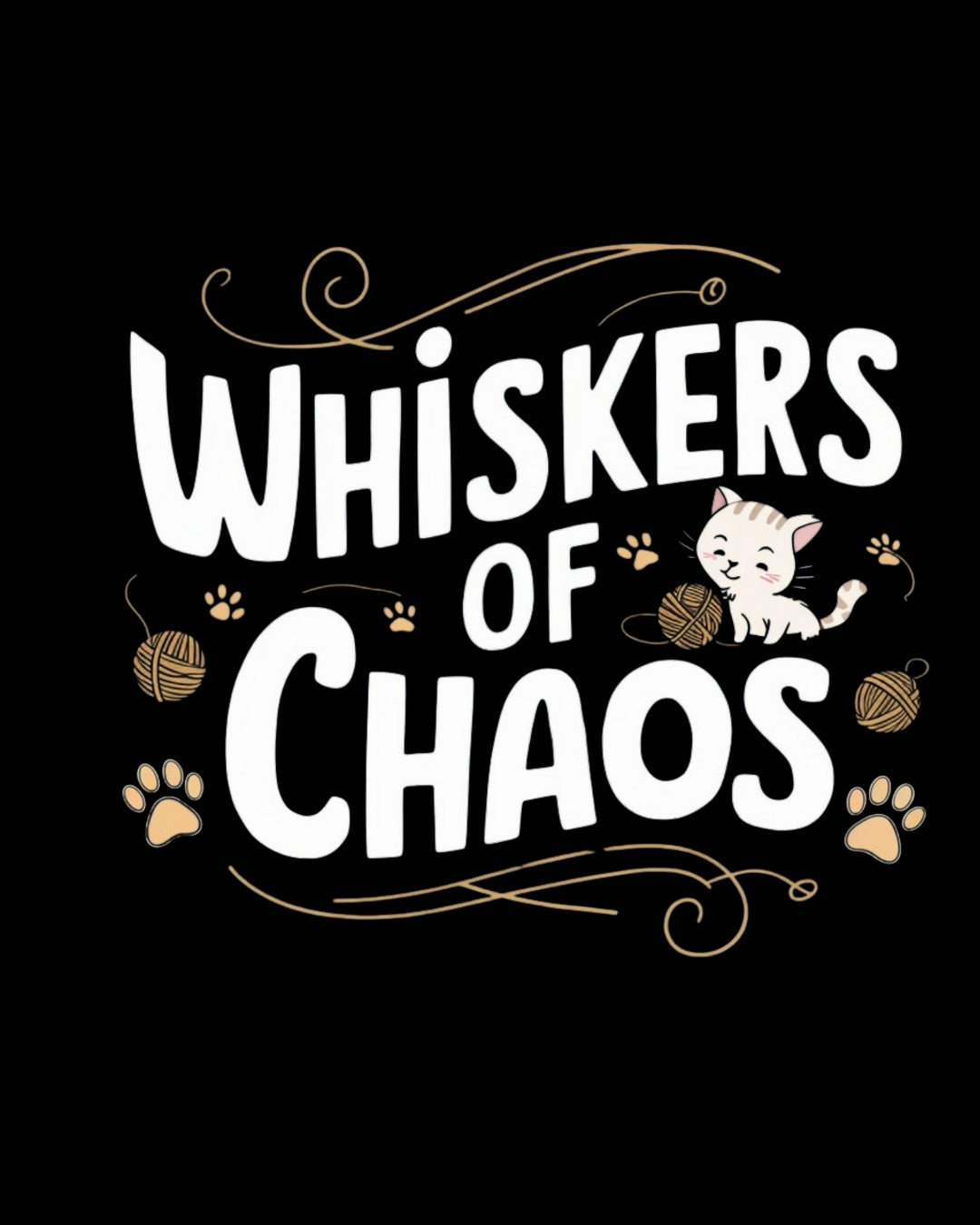Whiskers of Chaos Cotton Tshirt