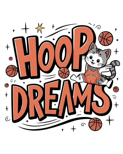 Hoops Dream Toddler Cotton T-Shirt