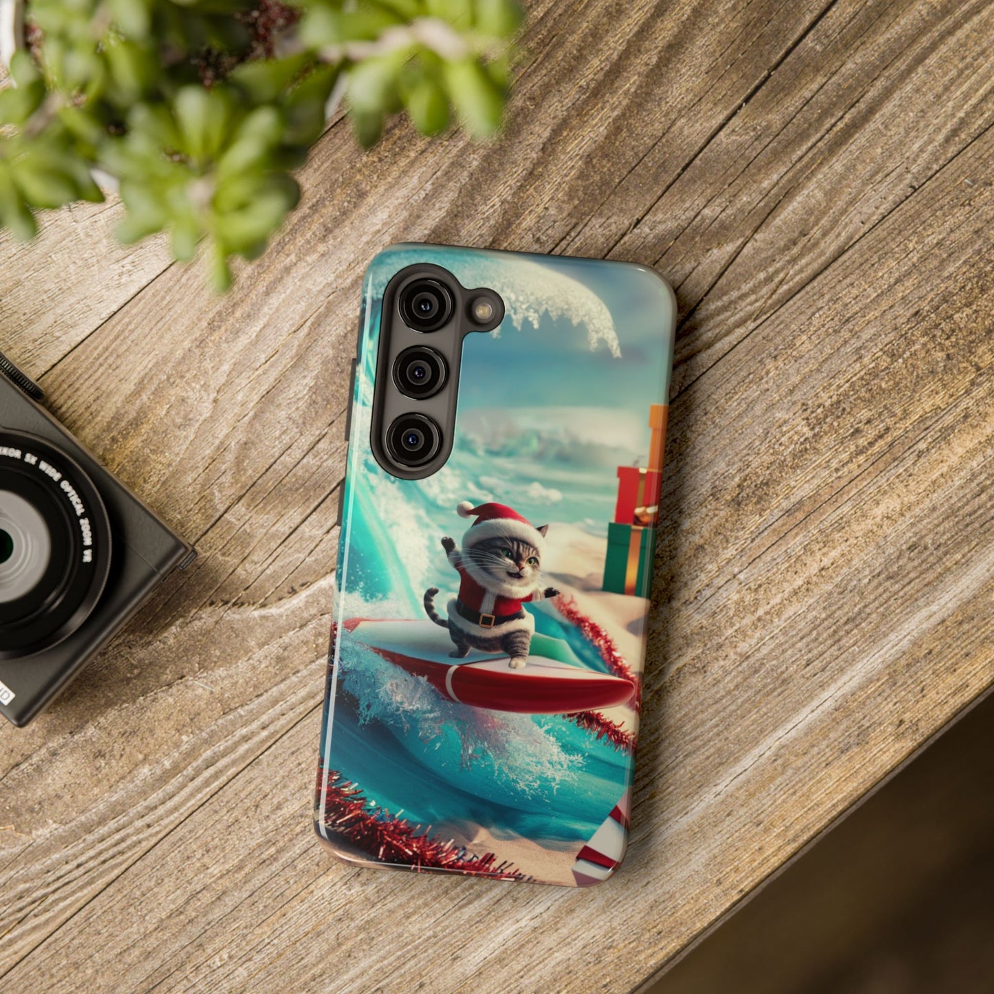 Meow Magic Wireless Charging Support Tough Case.