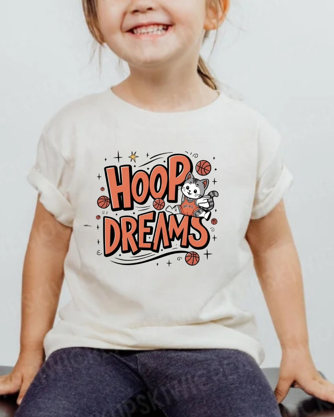 Hoops Dream Toddler Cotton T-Shirt