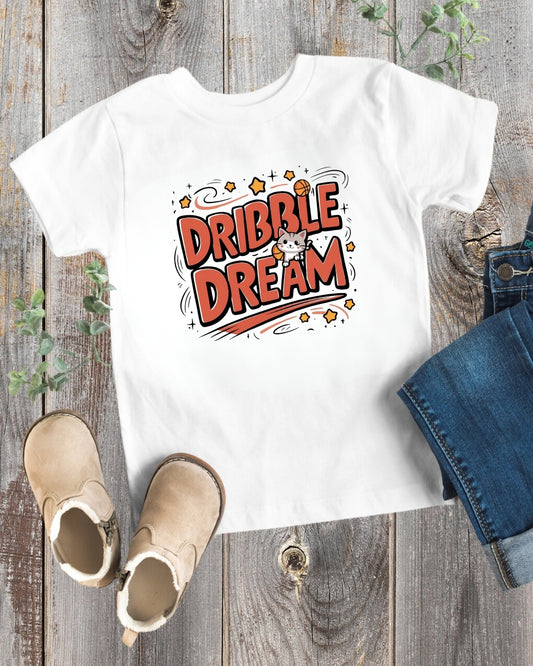 Dribble Dream Toddler Cotton T-Shirt