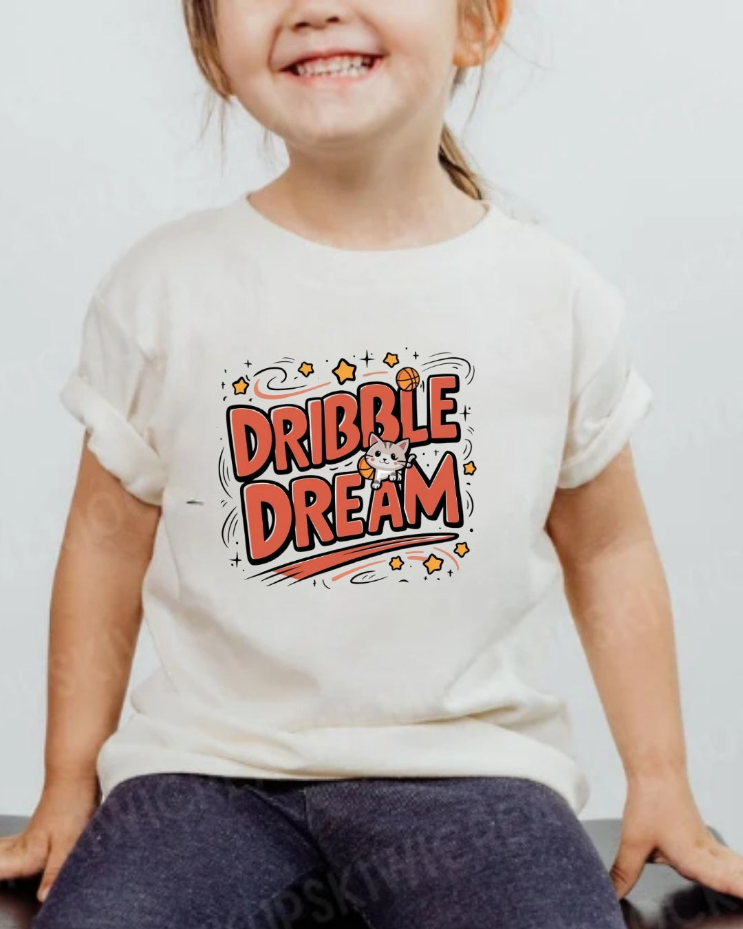Dribble Dream Toddler Cotton T-Shirt