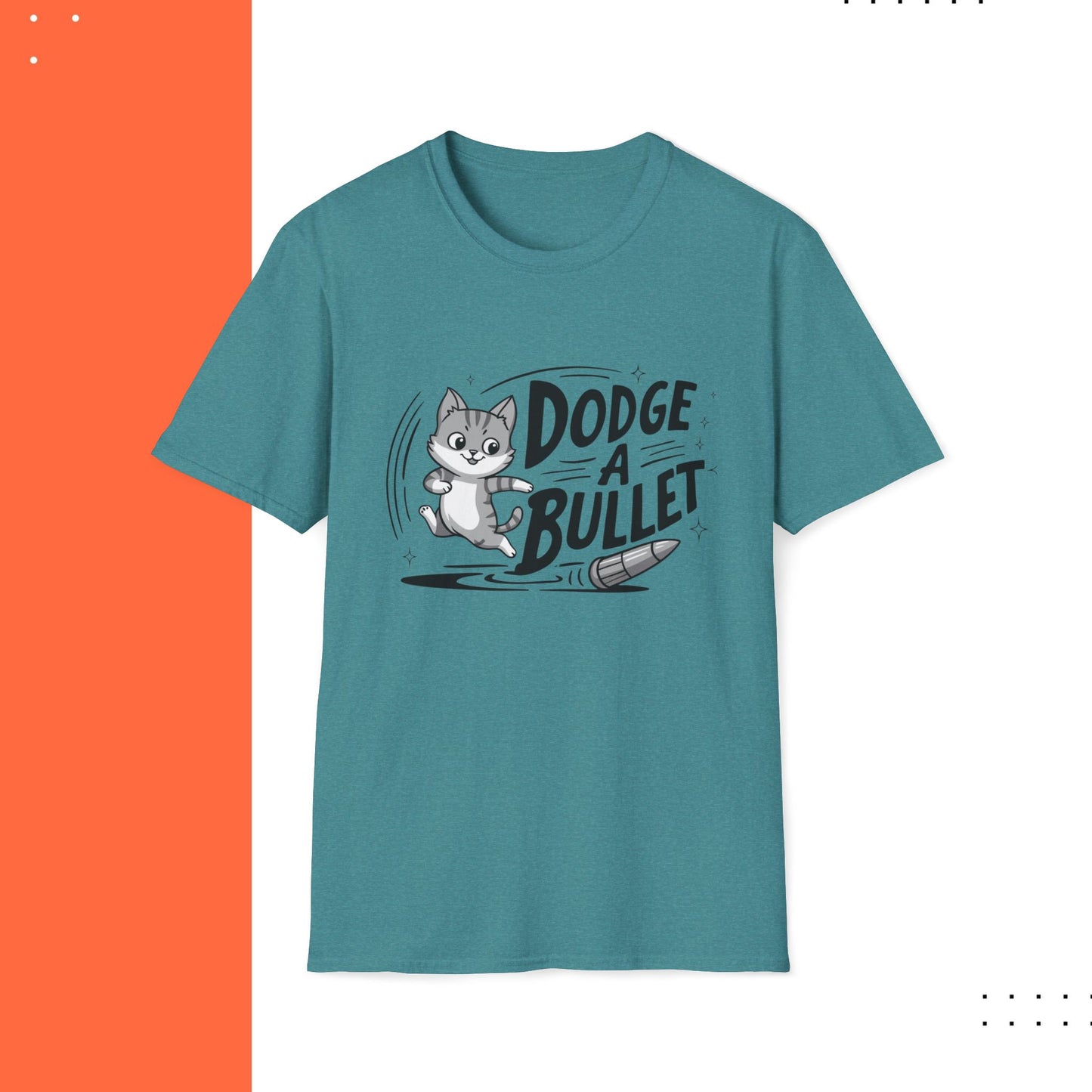 Dodge A Bullet Idiom Cotton T-Shirt