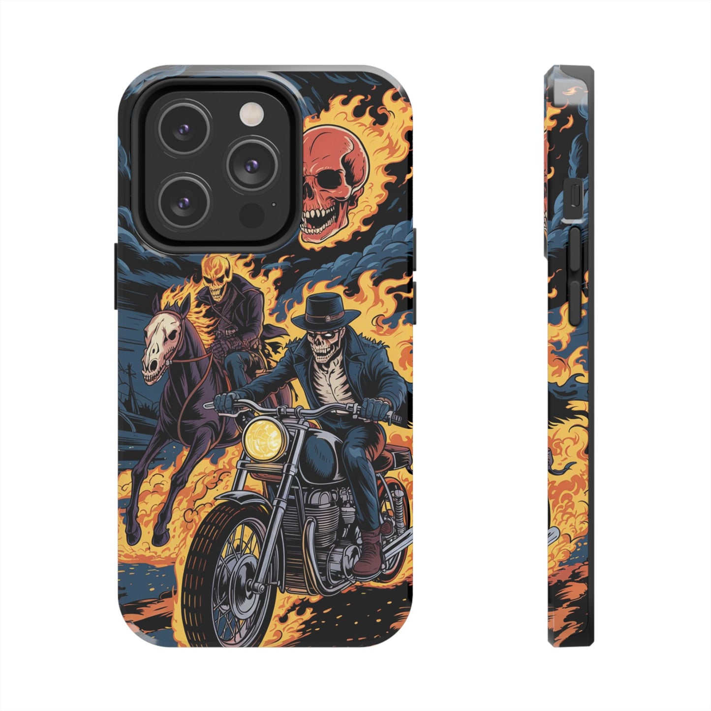 Ghost Rider Wireless Charging Support Tough Case