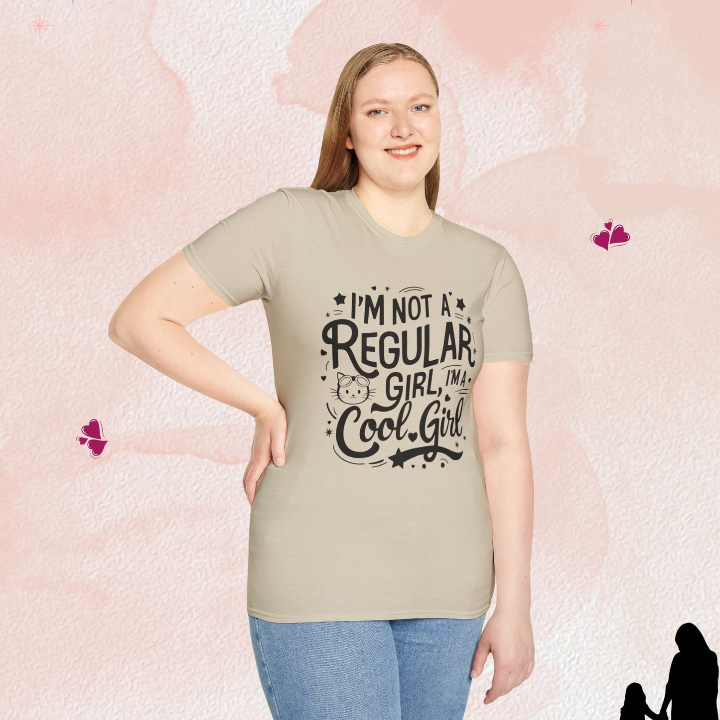 I am Cool Girl Cotton T-Shirt