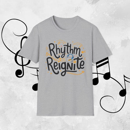Rhythm Reignites Men Cotton T-Shirt