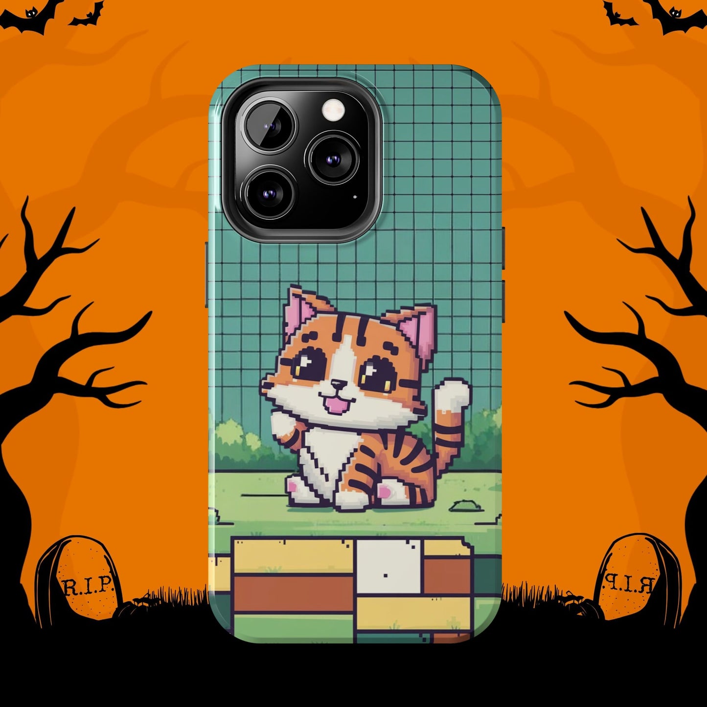 Meowmarabilia Wireless Charging Support Tough Case.