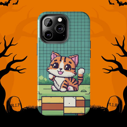 Meowmarabilia Wireless Charging Support Tough Case.