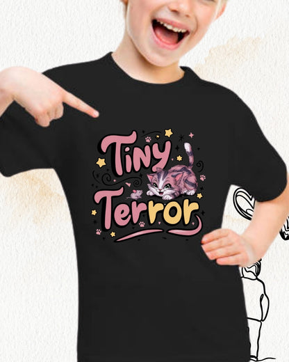 Tinny Terror kid Cotton T-Shirt