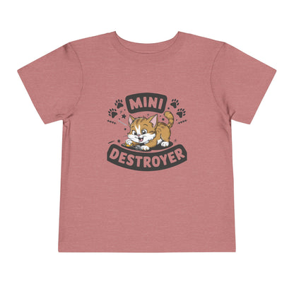 Mini Destroyer Toddler Cotton T-Shirt
