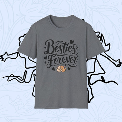Besties Forever Cotton T-Shirt