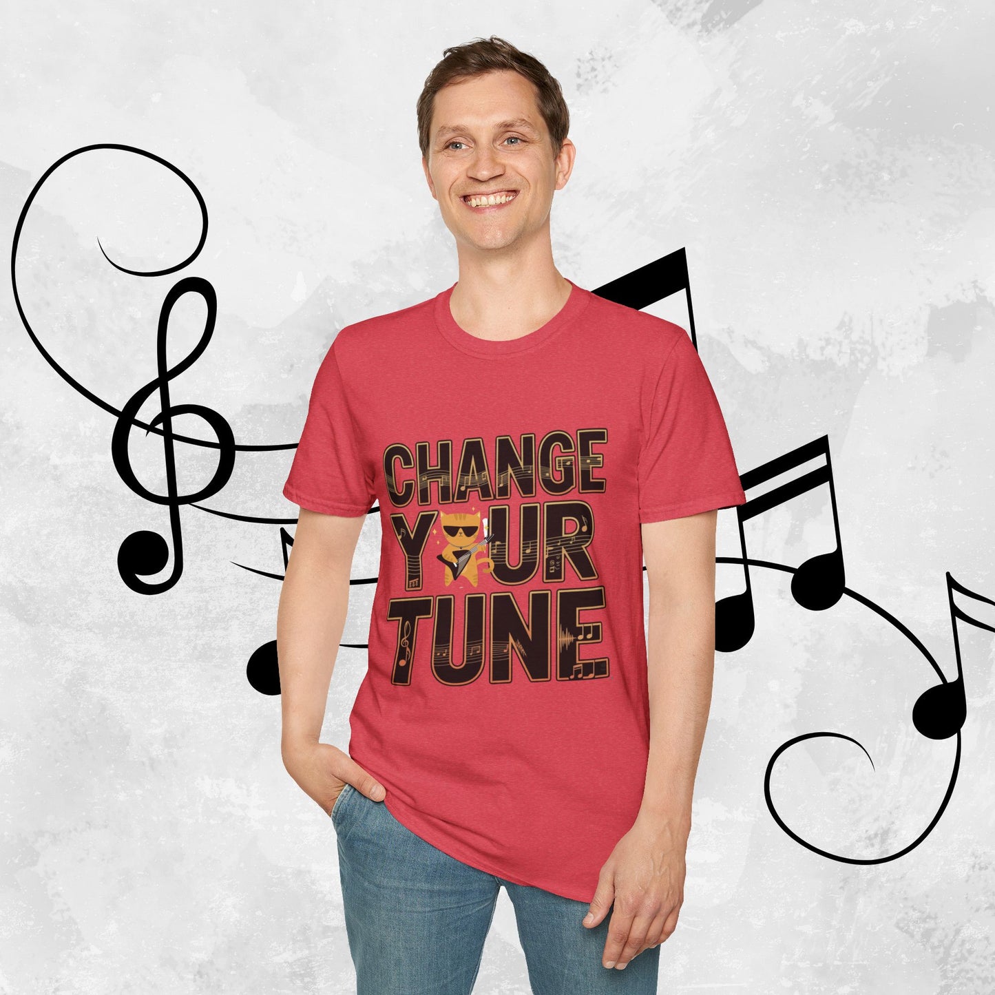 Change Your Tune Cotton T-Shirt