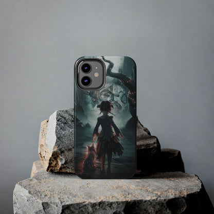 Feline Festivities Wireless Charging Support Tough Case.