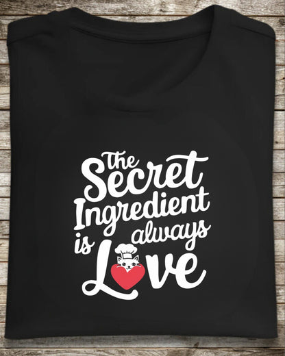 Secret Ingredient Is Love Unisex Cotton T-Shirt