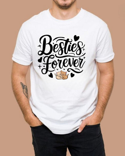 Besties Forever Cotton T-Shirt