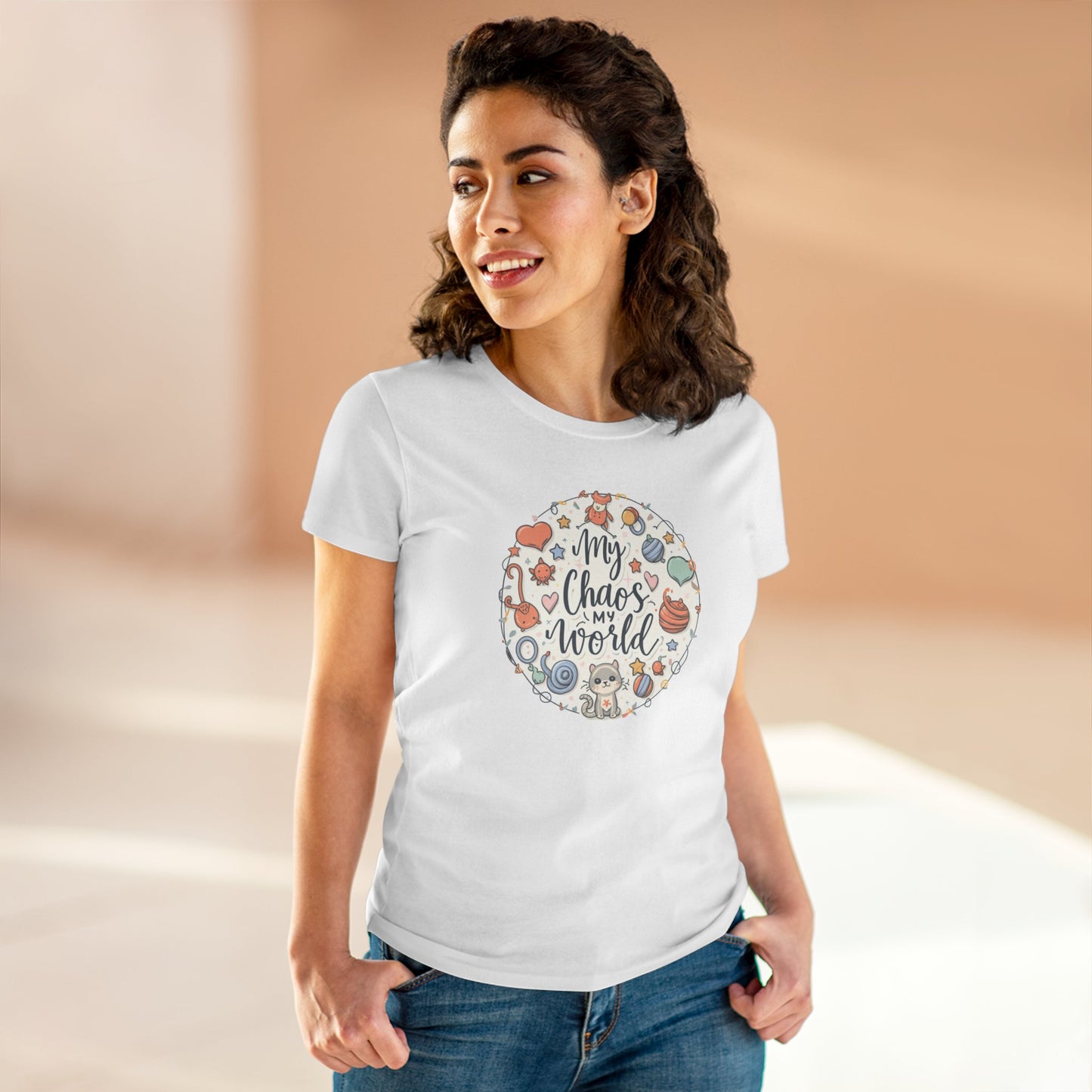 My Chaos My World Women Graphic Tees