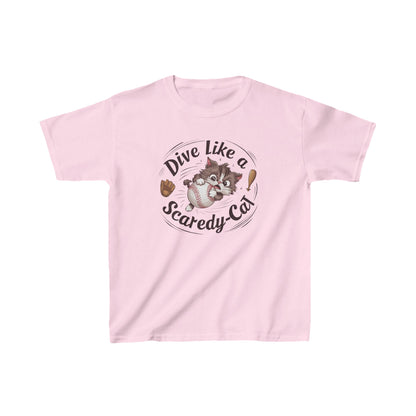 Dive Like Scaredy kid Cotton T-Shirt