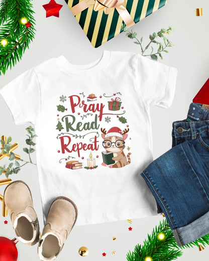 Blessed Bookworm kid Cotton Tshirt