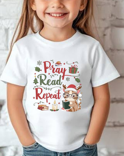 Blessed Bookworm kid Cotton Tshirt