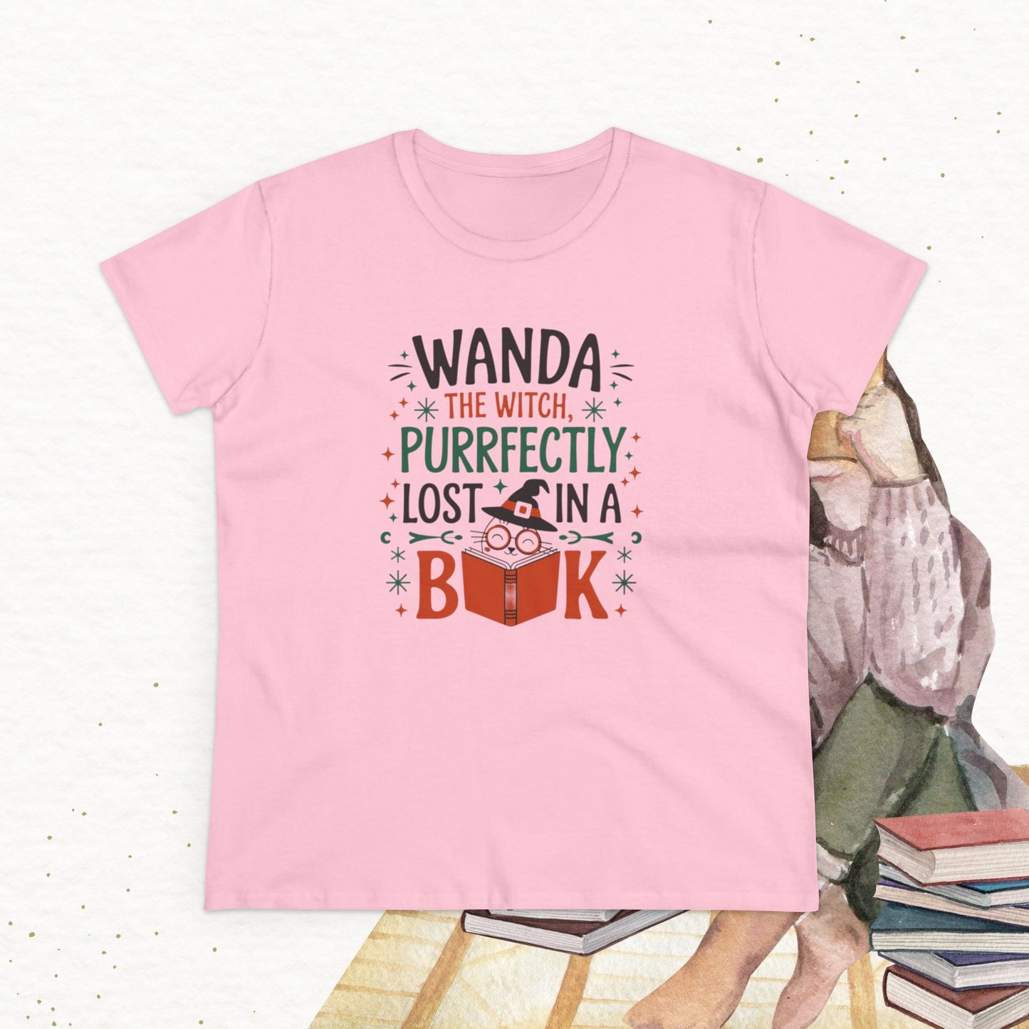Wizard Word Women Cotton Tshirt