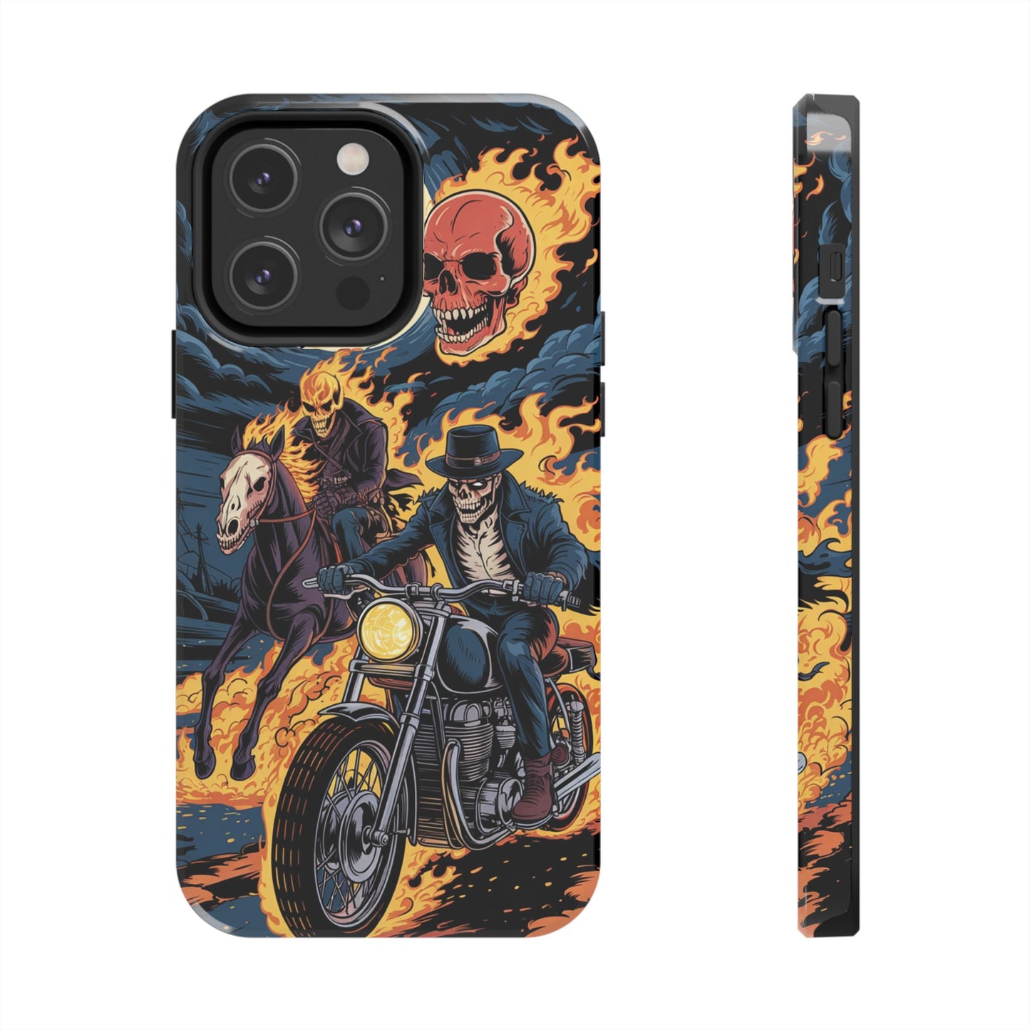 Ghost Rider Wireless Charging Support Tough Case