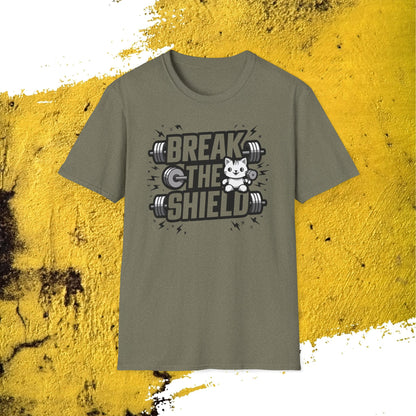 Break The Shield Cotton Men Tee