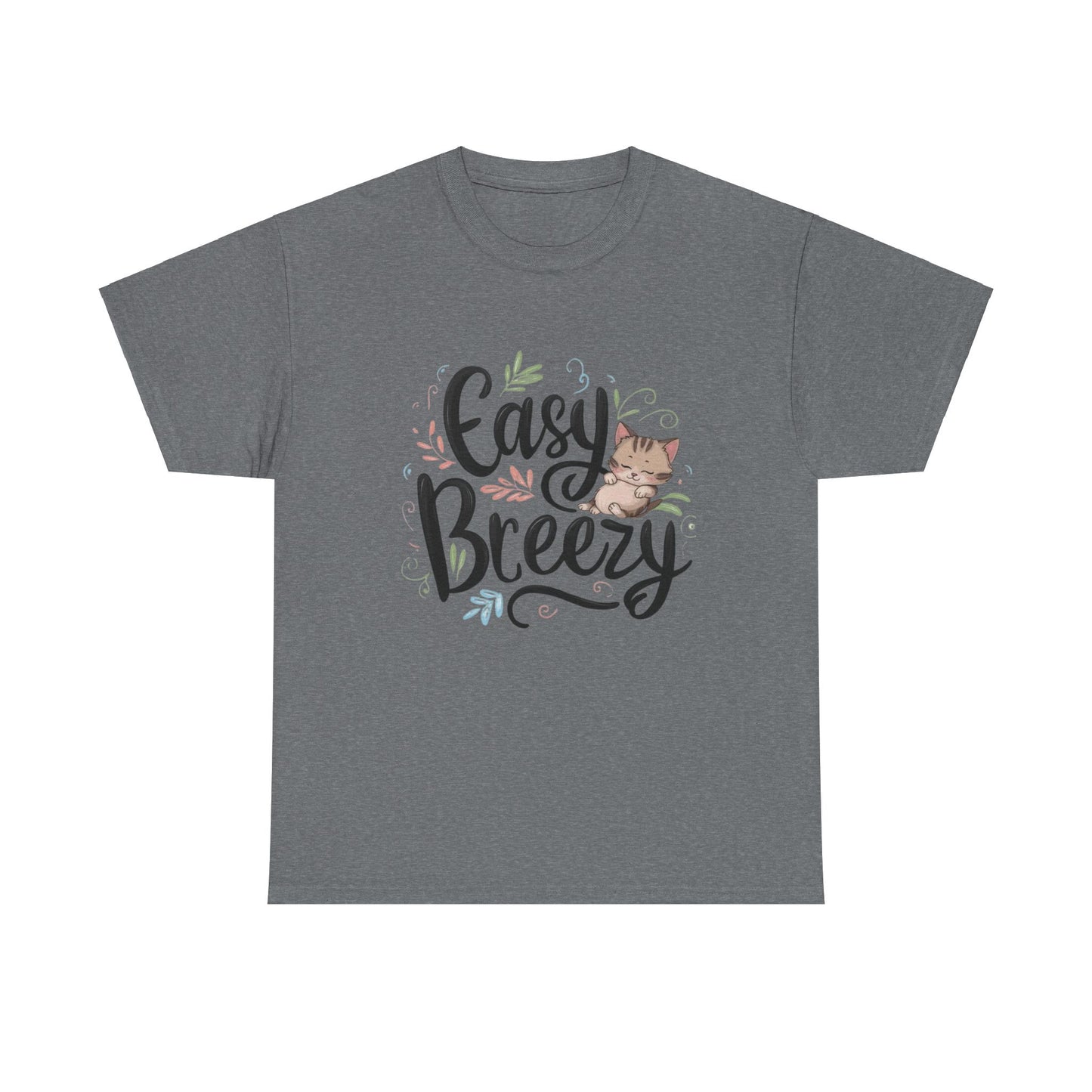 Easy Breezy Idiom Cotton T-Shirt