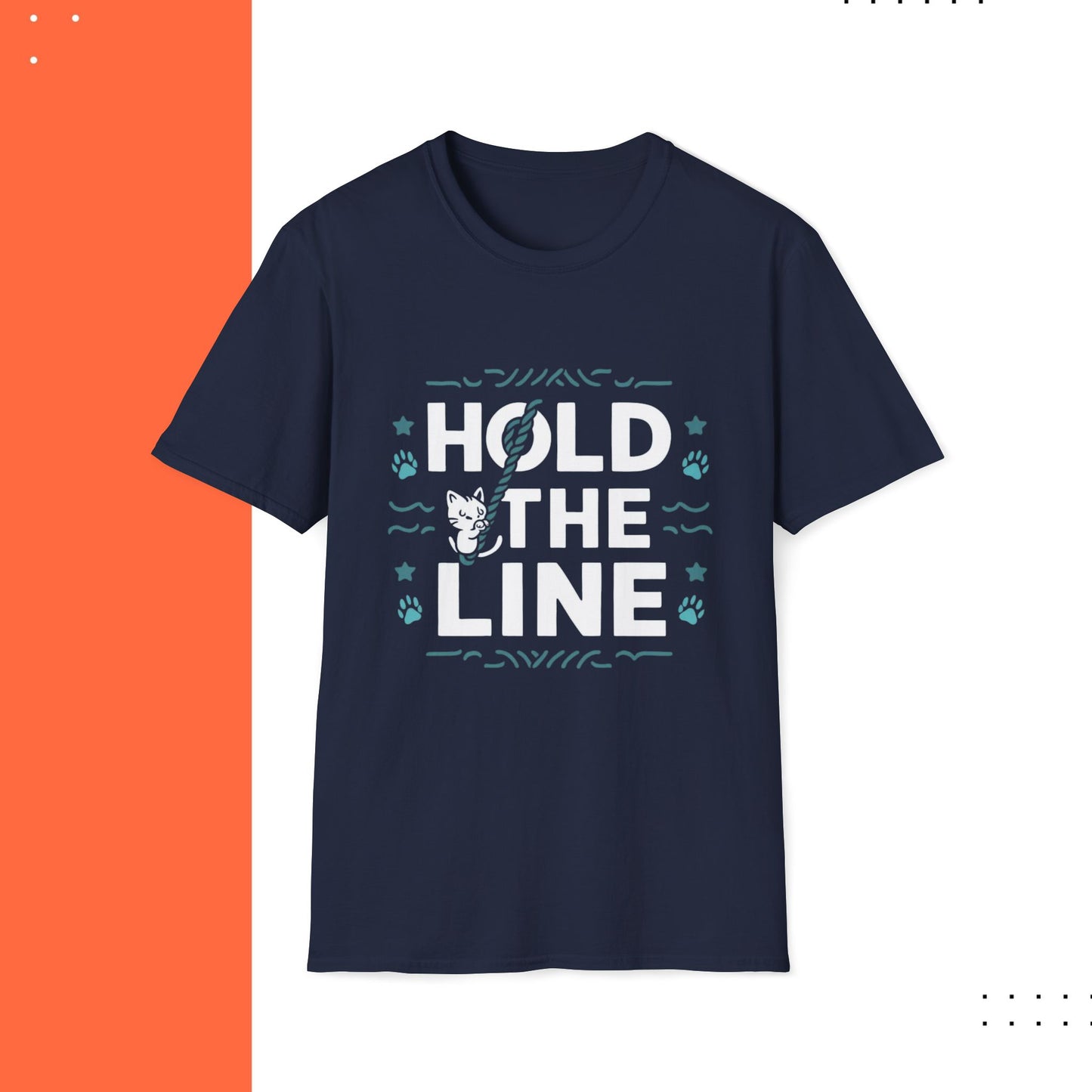 Hold The Line Cotton Tee