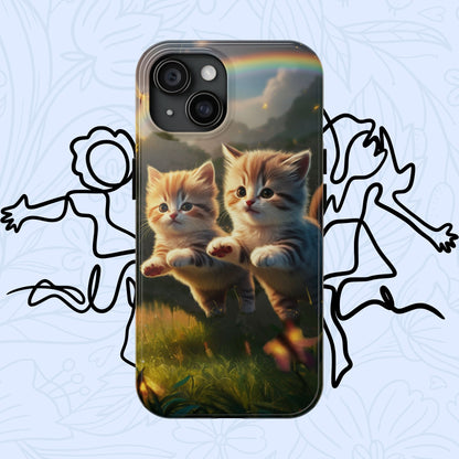 Bestie Buddies Wireless Charging Support Tough Case