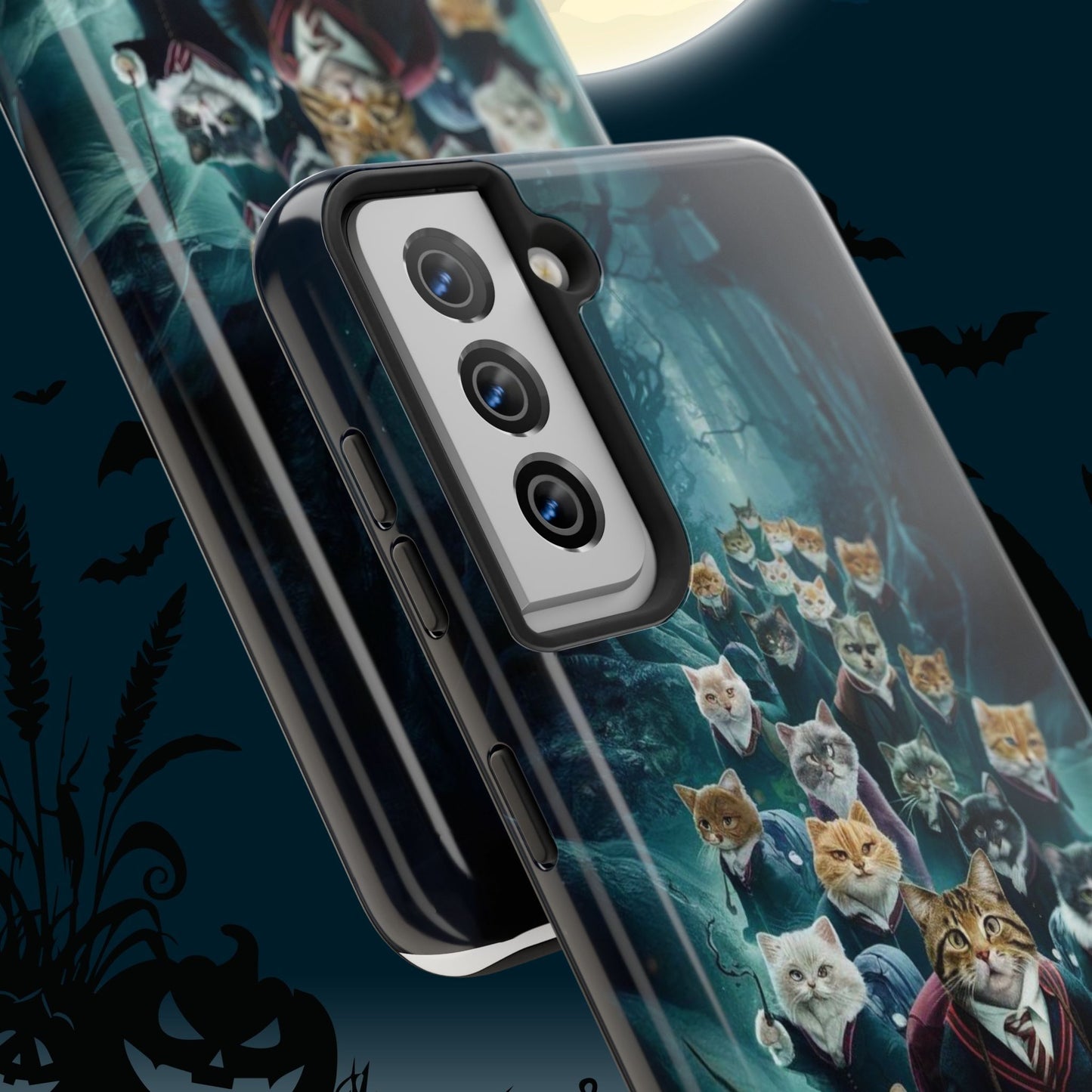 Nine Lives Guard Wireless Charging Support Tough Case