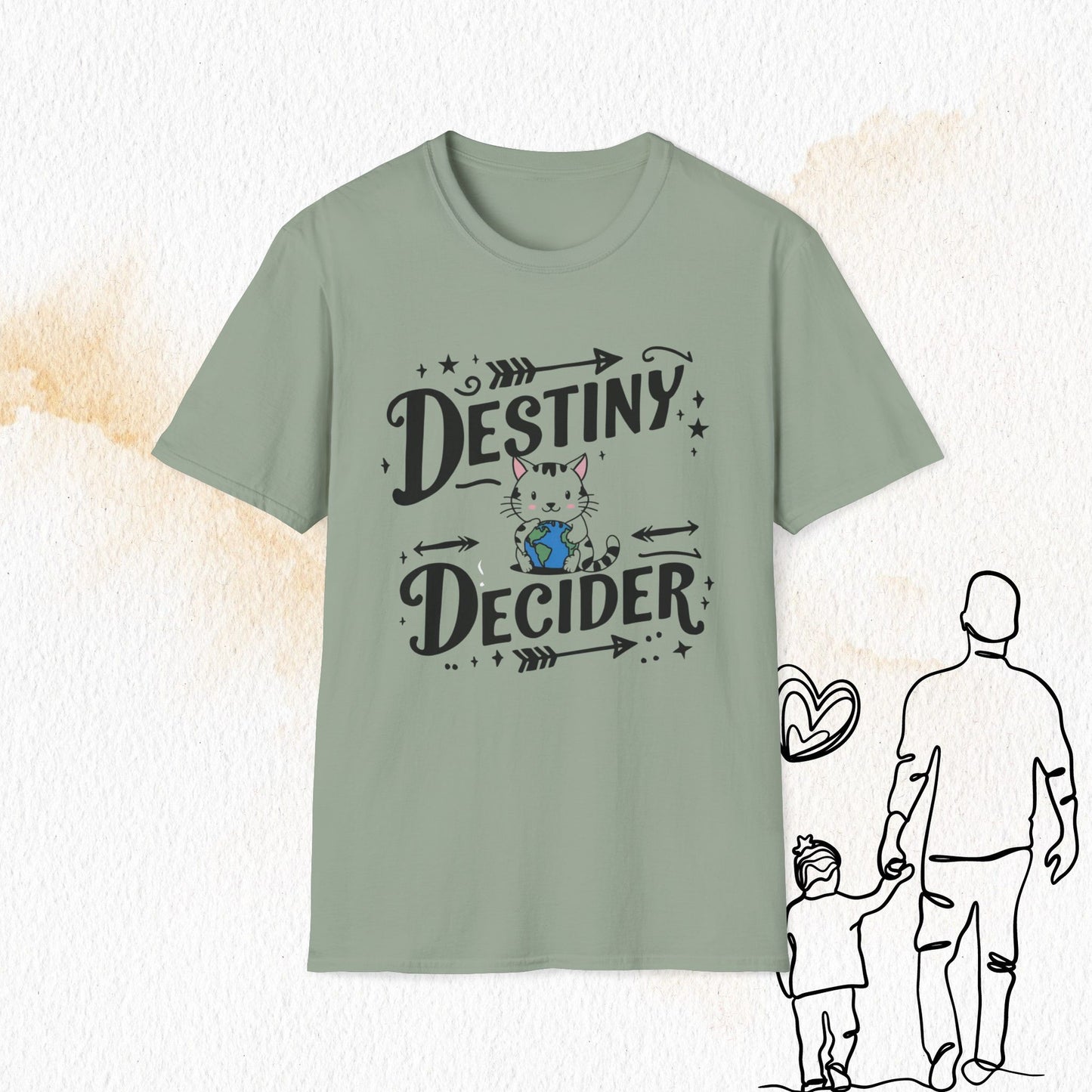 Destiny Decider Cotton Men T-Shirt