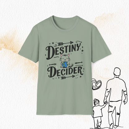 Destiny Decider Cotton Men T-Shirt