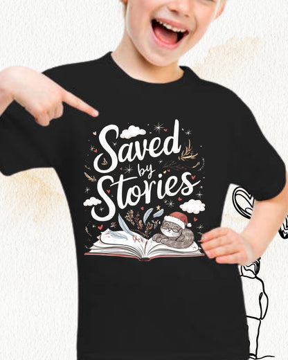 Cuddly Reader kid Cotton Tshirt