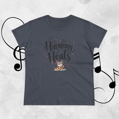 Harmony Heal Cotton Womens Tshirt
